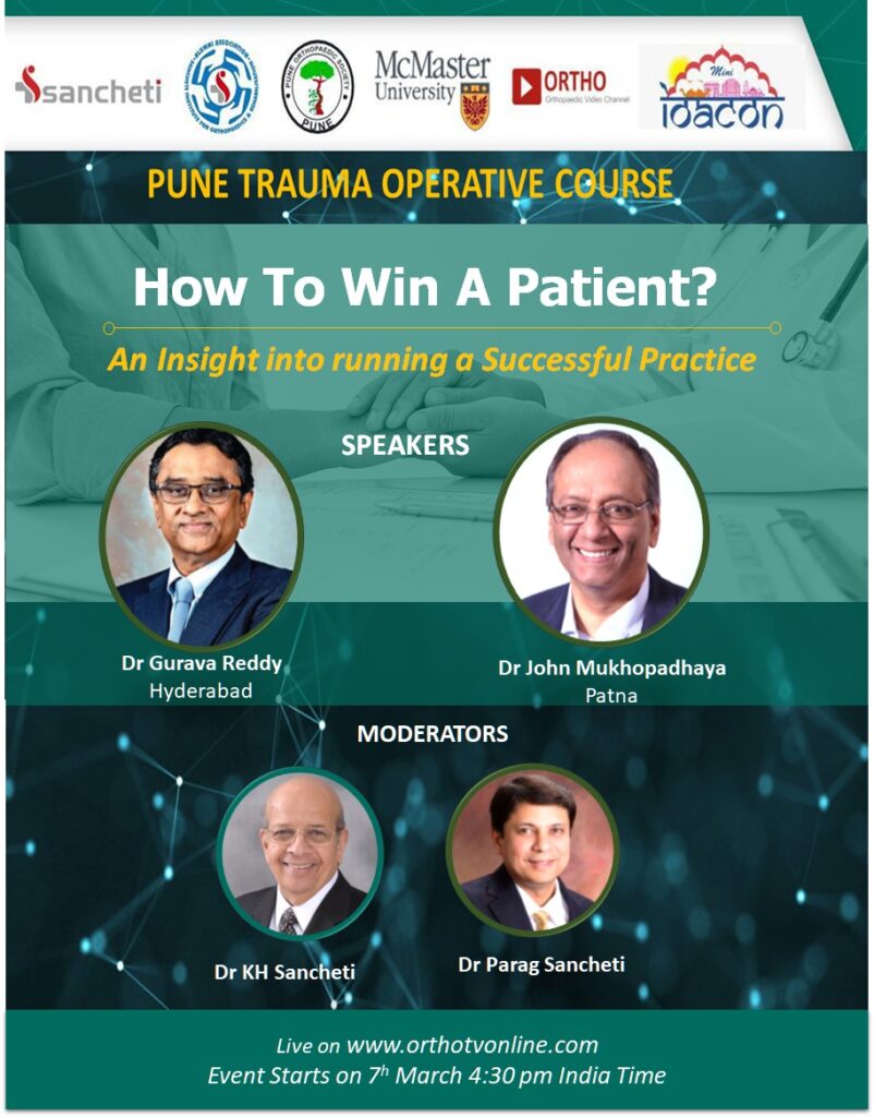 How To Win A Patient | Pune Trauma Operative Course