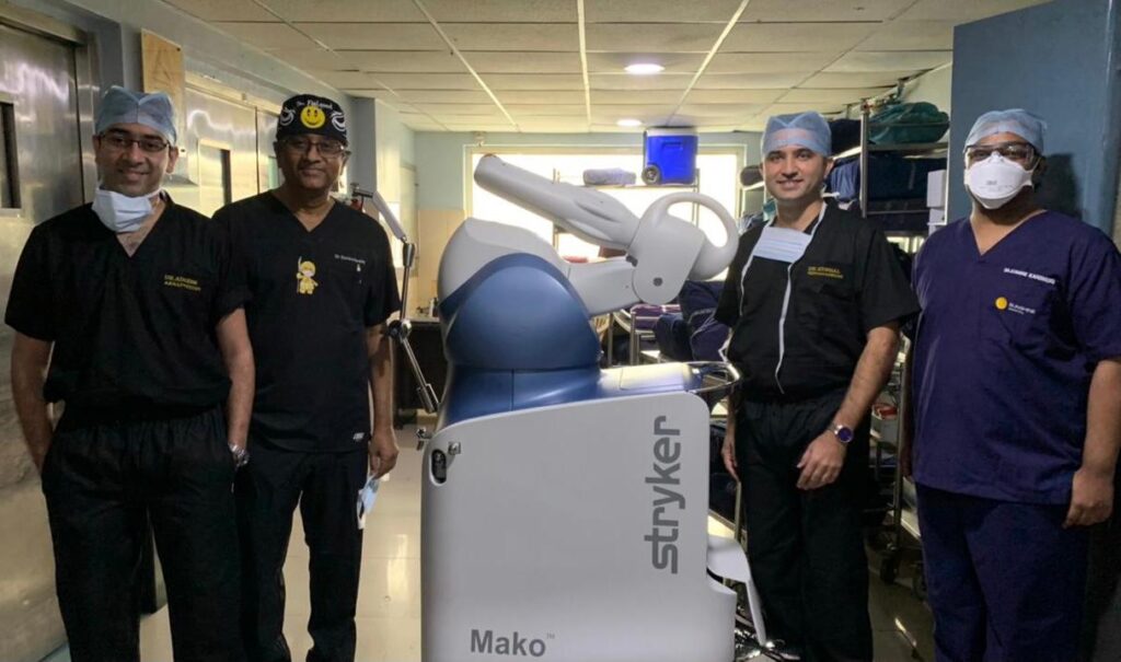 Mako Robot For Joint Replacement Surgery At Sunshine Hospitals In Secunderabad