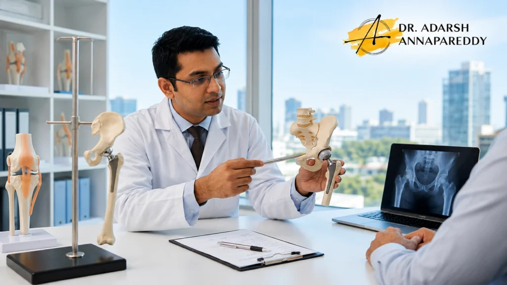 Hip replacement and resurfacing