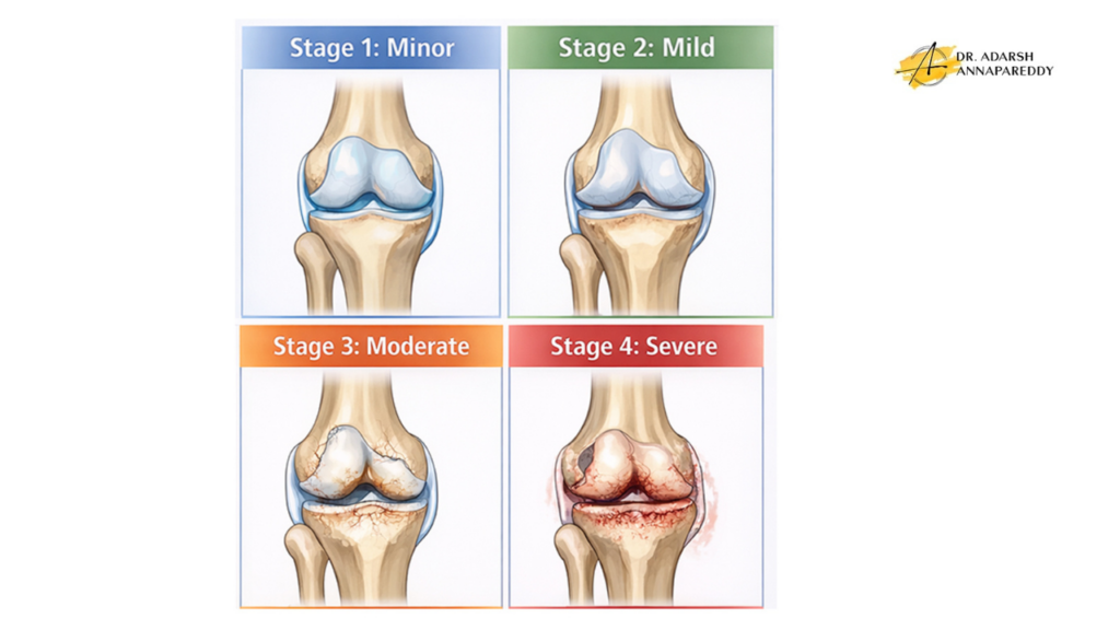Stages of Knee Arthritis and Treatment 