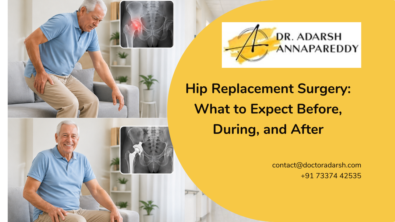 Hip Replacement Surgery: What to Expect Before, During, and After