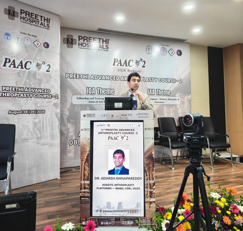 Robotic Hip Replacement: Sharing Knowledge and Live Surgical Experience at PAAC